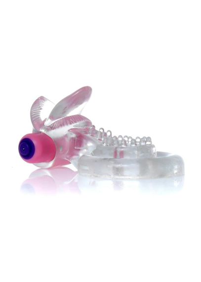 Ерекційне кільце - Tongue Vibro CockRing Clear Sex Aura | Зображення 5