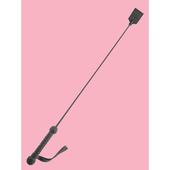 Стек натуральна шкіра Slap-1 60 см чорний | Зображення 3