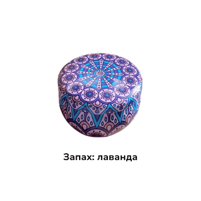 Аромасвічка з соєвого воску в металевій банці Лаванда 60г Без бренду 58589-4