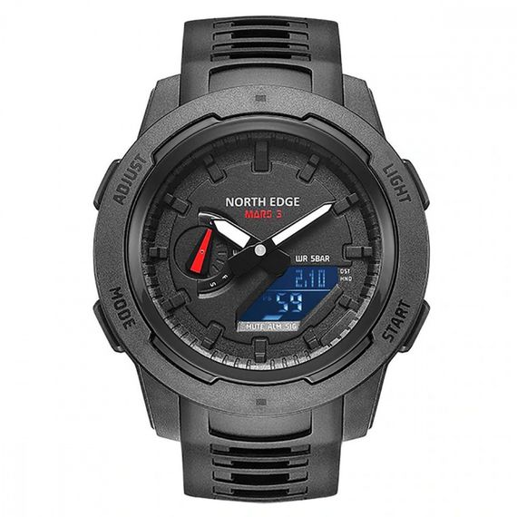Цифровий Годинник NORTH EDGE Mars 3 black | Зображення 2