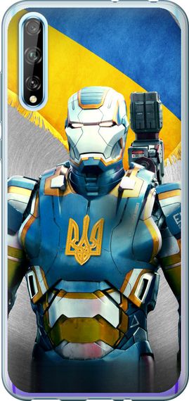 Чехол на Huawei P Smart S Украинский киборг "980u-1813-17620"