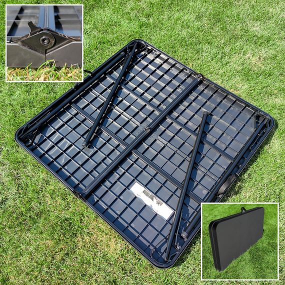 Набір складної мебелі(Стіл и 4 стільця), Чорний (з сумкою) SW-00001541 | Зображення 7