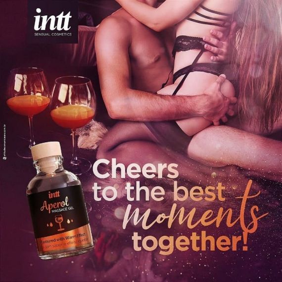 Масажний гель для інтимних зон Intt Апероль (30 мл) | Зображення 4