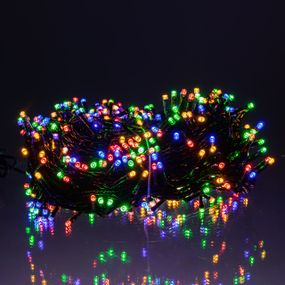 Гірлянда Різдвяна фея вулична 50 (м) 500 LED чорний провід Мультиколір CF500L50MBML