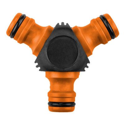 Коннектор для шланга Neo Tools тройник 1/2"-3/4", двухкомпонентный (15-744)