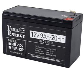 Full Energy FEP-129 9А•ч 12В Свинцево-кислотна акумуляторна батарея