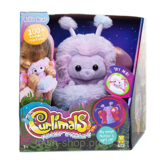 Интерактивная игрушка Curlimals - Медведица Белла | Зображення 1