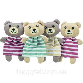 Игрушка Trixie для котов Медведь ткань с кошачьей м ятой 12 см
