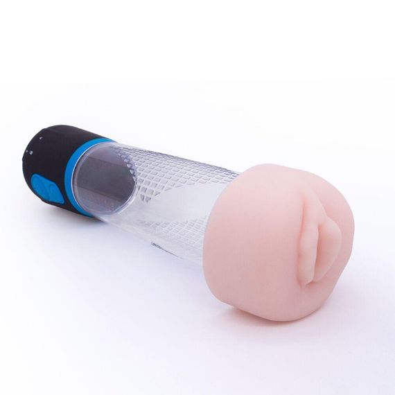 Вставка-вагіна для помпи Men Powerup Vagina, широка Sex Aura | Зображення 5