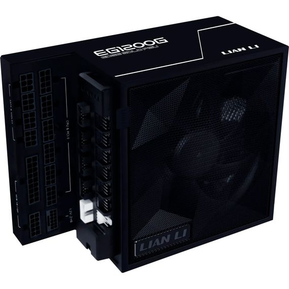 Блок живлення Lian Li 1200W EDGE GOLD Black (G9P.EG1200G.BH00.EU) | Зображення 1