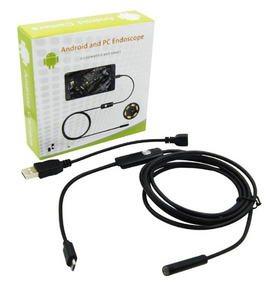 Камера Эндоскоп Android and PC Endoscope, гибкая USB-камера (100P) 2 метра