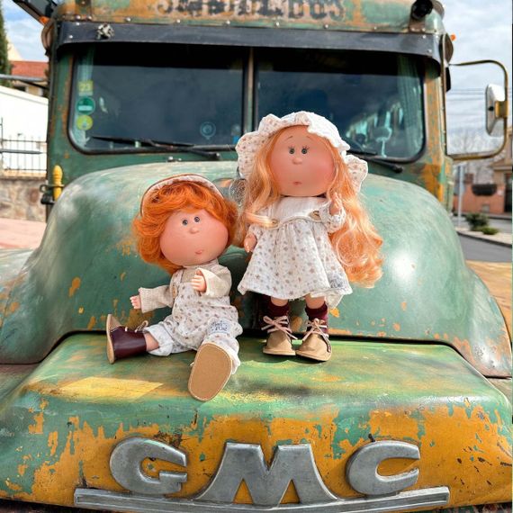 Іспанська Лялька Міа Хлопчик Міо Вініловий Рудий з Волоссям Нінес Mia Аutumn Nines d`Onil 30 см | Зображення 4