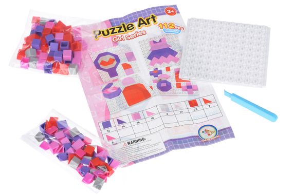 Пазл Same Toy Мозаика Puzzle Art Girl serias 112 эл. 5990-1Ut (5990-1Ut) | Зображення 1
