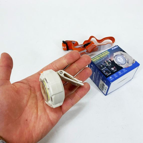 Тактичний ліхтар для риболовлі, Налобний ліхтар з довготривалою роботою акумулятора KU-78 | Зображення 4