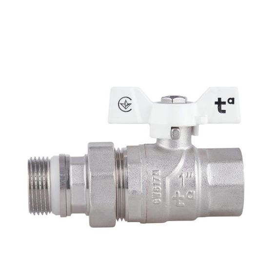 Кран кульовий "Американка" Thermo Alliance Forte 1" з антипротічкою прямий SF222W25 | Зображення 3