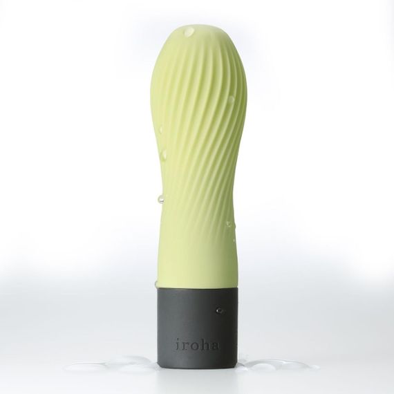 Вібратор IROHA ZEN Matcha з ніжною ребристою поверхнею Sex Aura | Зображення 3
