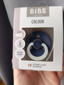Соска Bibs Colour round 6-18 міс нічна deep space glow