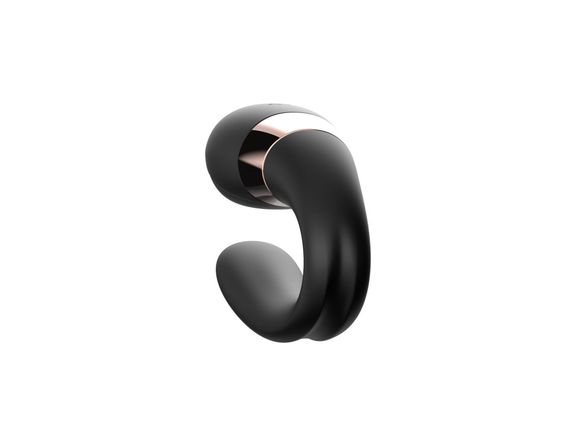 Вібратор для пар - V-Vibe Black, USB, 7 Function, Remote Control | Зображення 3