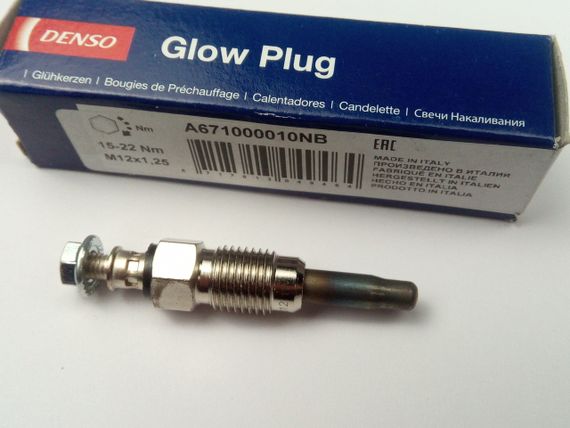 Свеча накала DENSO (DG-012) VAG (N10213002) | Зображення 1