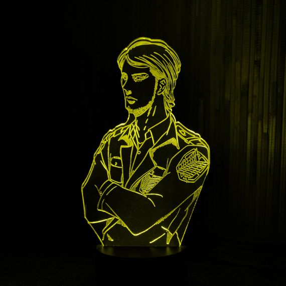 Акриловий світильник-нічник Жан Кирштайн 2 жовтий tty-n001524