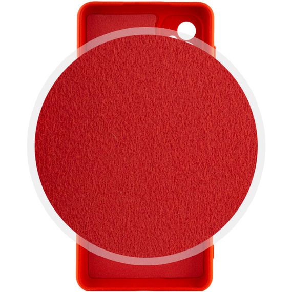 Чехол Silicone Cover Lakshmi Full Camera (A) для Samsung Galaxy A14 4G/5G Красный / Red | Зображення 2