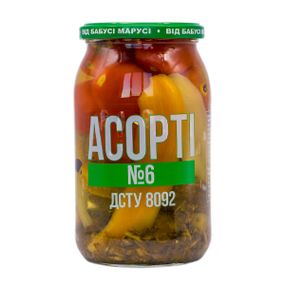 Асорти №6 Бабусі Марусі 870 г