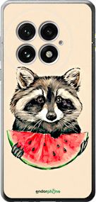 Чохол на OnePlus 13 5G Єнотик з кавуном "4605u-3875-2448"
