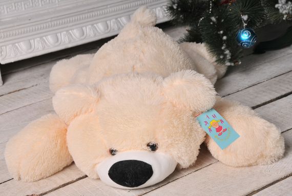 Мягкая игрушка медведь Алина Умка 100 см персиковый | Зображення 2