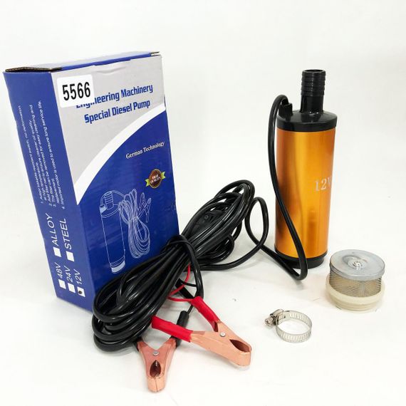 Дизельный перекачивающий насос 12В 12л/мин Насос для перекачки технических жидкостей Электронасос | Зображення 9