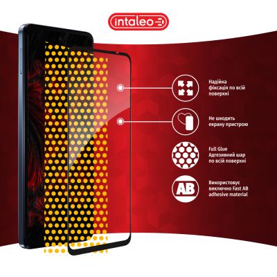 Стекло защитное Intaleo Full Glue MOTO G24 Power Black (1283126591747) | Зображення 6