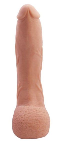 Фалоімітатор на присосці Baile Beautiful JACK 10,2 " Flesh, BW - 008039NR Sex Aura | Зображення 4