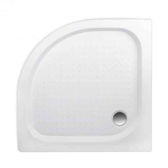 Lidz Набір: Душова кабіна Latwa SC90x90.SAT.LOW.DGR, напівкругла, скло тоноване 4 мм + Душовий піддон Kapielka ST90x90x14 | Зображення 7