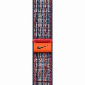 Ремінець Nike Sport Loop для Apple Watch 42(ser.1-3)/44/45/46/49mm Blue / Red