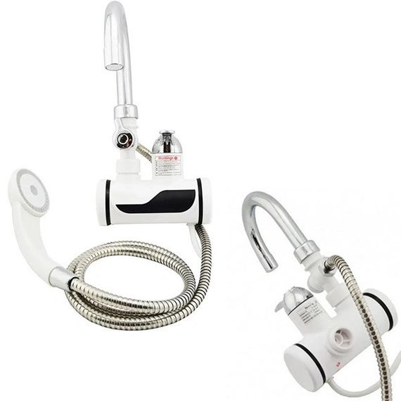 Міні бойлер водонагрівач душ з бічним підключенням Water Heater MP 5208 | Зображення 2