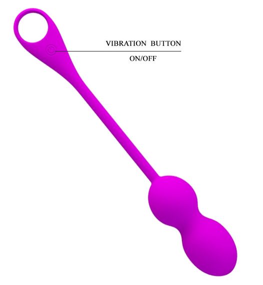 Вагинальные шарики с вибрацией и управлением с смартфона Pretty Love Elvira, BI-210212HP sexstyle | Зображення 6