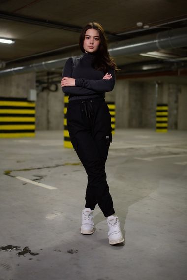 Штани Карго Without Reflective Woman Black | Зображення 2