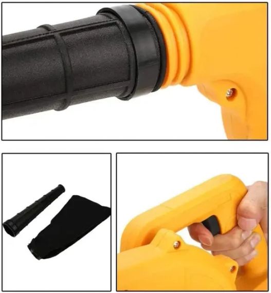 Аккумуляторная воздуходувка пылесос 2в1 для сбора листьев, LY-4, беспроводной садовый пылесос-дуйка BLOWER | Зображення 5