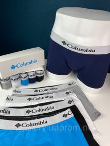 Набор трусов Columbia, подарочный комплект трусов Коламбия в коробке на 2-5 штук, нижнее белье Columbia 2-5 шт