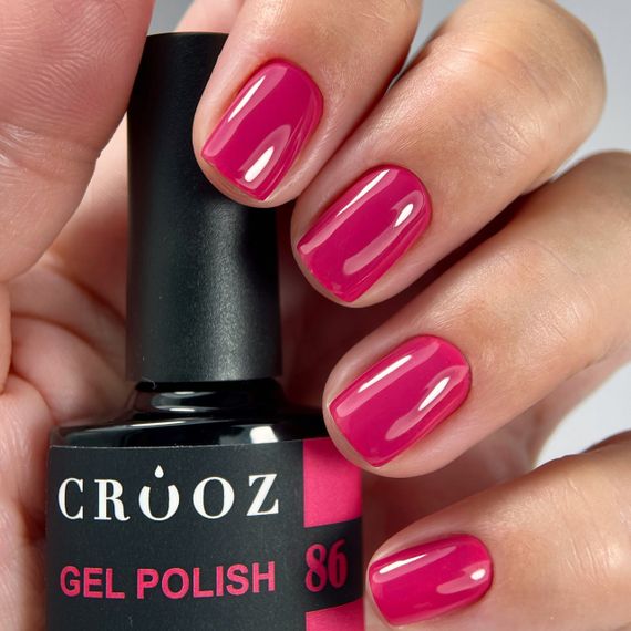 Гель-лак Crooz 86 (пудровая малина) 8мл