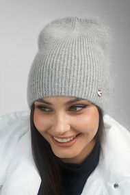 Шапка «Ажен» (4984) серый