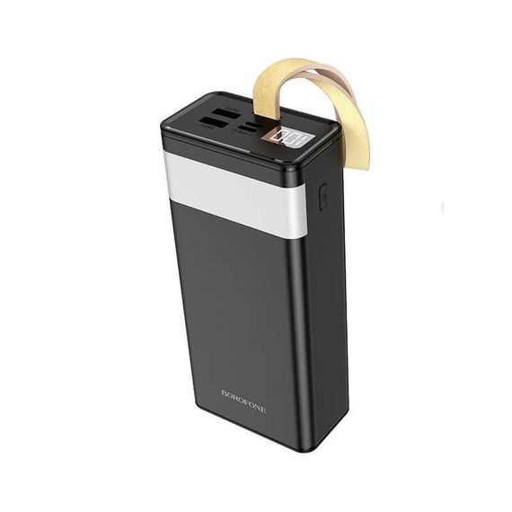 УМБ портативное зарядное Power Bank BOROFONE Coolmy BJ18A 30000mAh, 2USB, Type-C, 2A, черное | Зображення 1