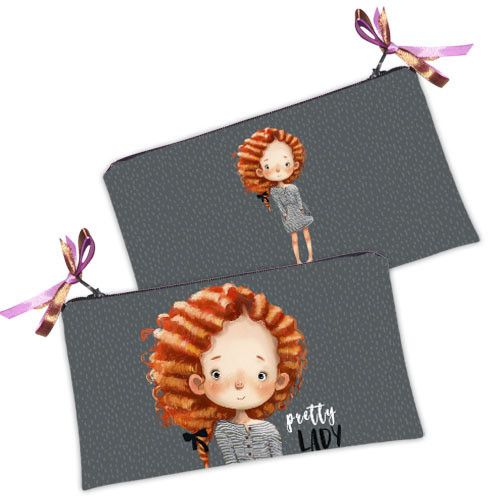 Косметичка жіноча Pretty lady 20х12 см (K_19F002)