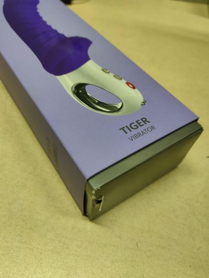 Вібратор для точки G Fun Factory TIGER violet (м'яте паковання!!!) Sex Aura | Зображення 1