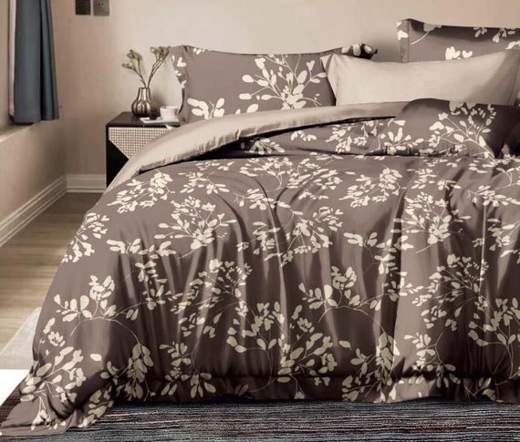 Постельное белье евро Viluta Сатин Twill 823-E 220х200 см