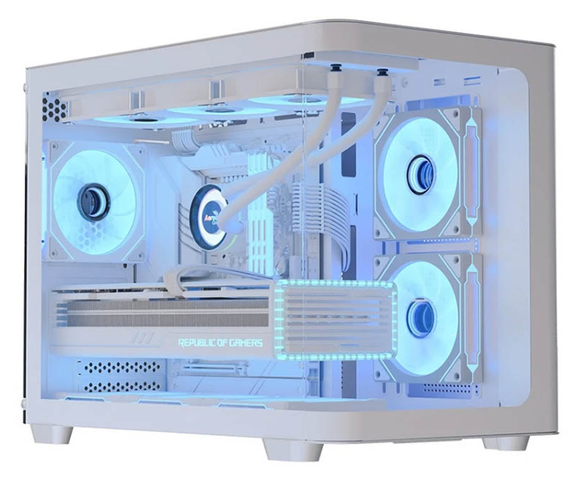 Ігровий ПК Stalker Crystal (GBNU3 Black) Tower / AMD Ryzen 5 7500F (6 (12) ядер по 3,7-5 ГГц) / 16 ГБ DDR5 / 256 ГБ SSD + 1000 ГБ HDD / GeForce RTX 5060, 8 ГБ GDDR7, 128-біт | Зображення 1