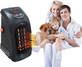 Електричний обігрівач компактний 400 Вт XPRO Handy Heater (234561375_259)