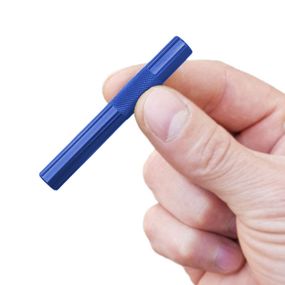 Кальян Снуфер Трубка Металлическая Snuff Tube Blue