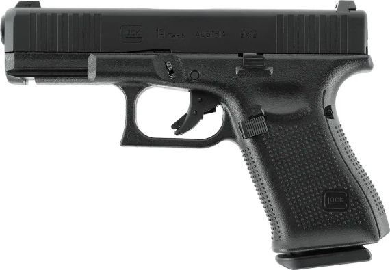 Пістолет страйкбольний Umarex Glock 19 Gen 5 Blowback Gas кал. 6 мм. Black