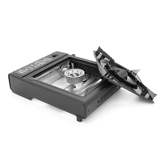 Портативна газова плита BK-155A, Black, Box | Зображення 4