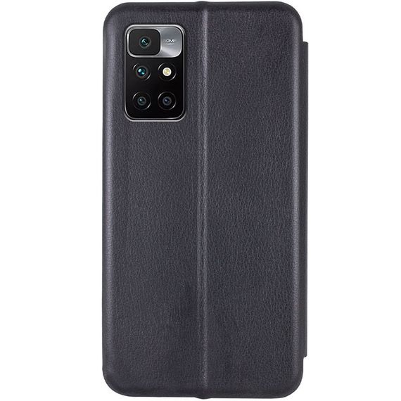 Шкіряний чохол-книжка Classy для Xiaomi Redmi 10 Бордовий Чорний | Зображення 2